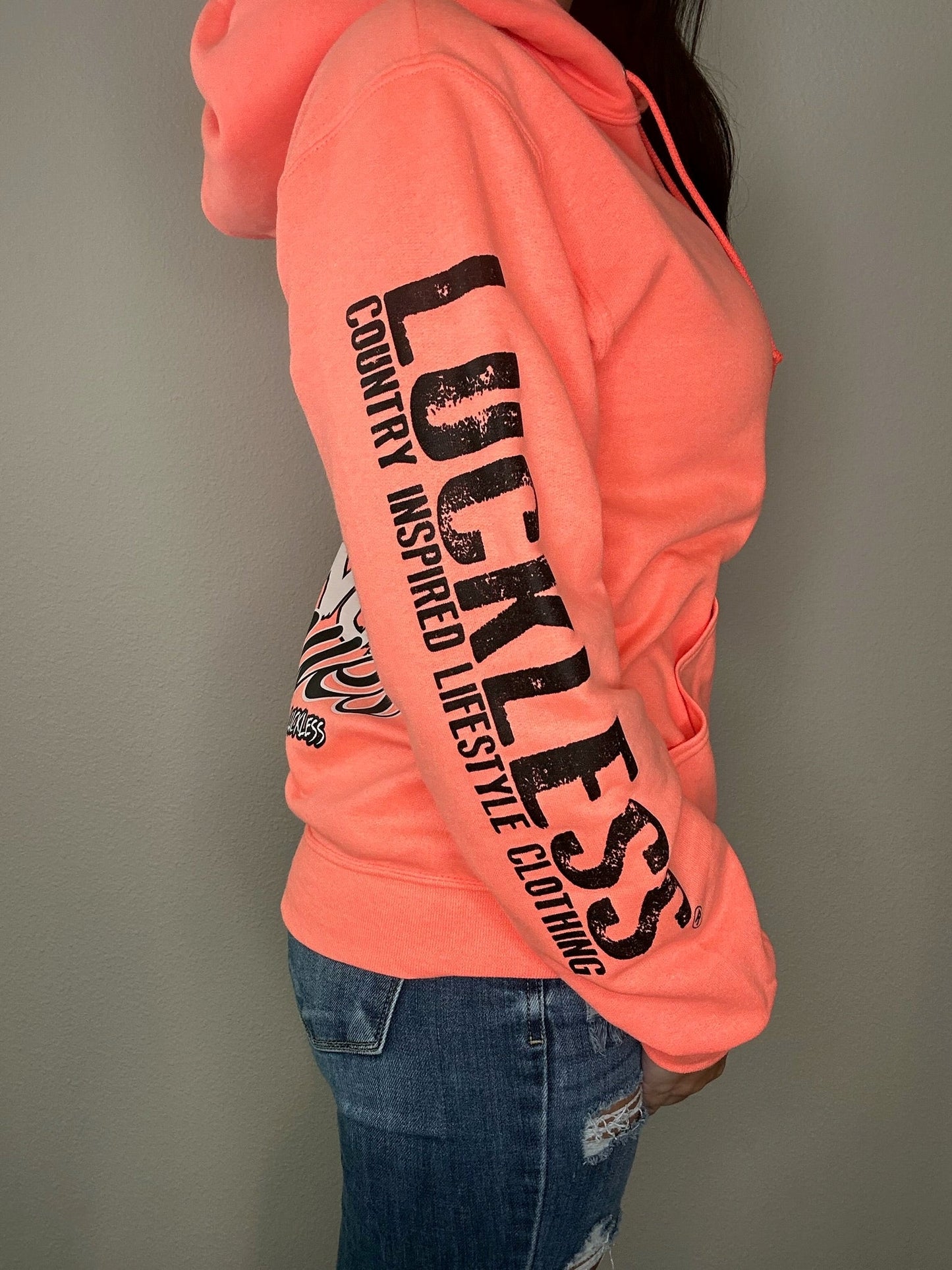 Lil Bit Of Devil in these Angel Eyes Hoodie