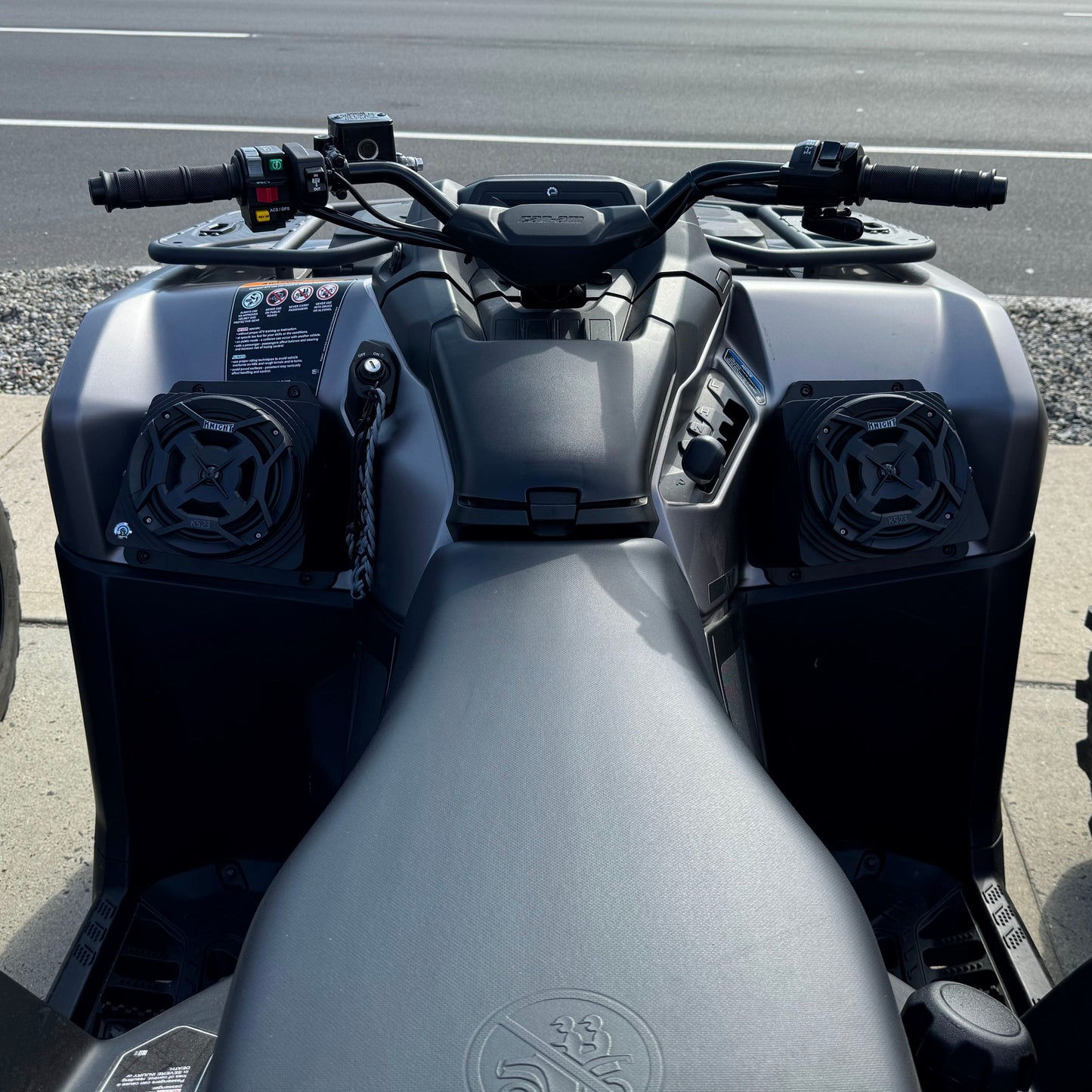 Can Am Outlander (12–25) Bluetooth LED ATV Sound System