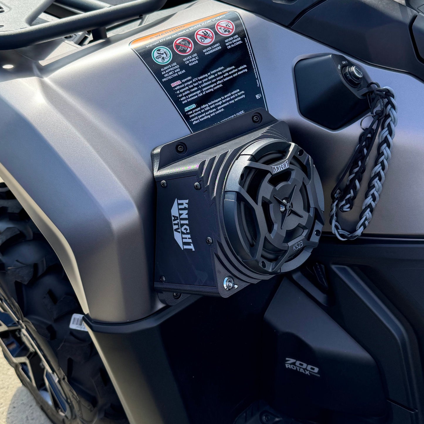 Can Am Outlander (12–25) Bluetooth LED ATV Sound System