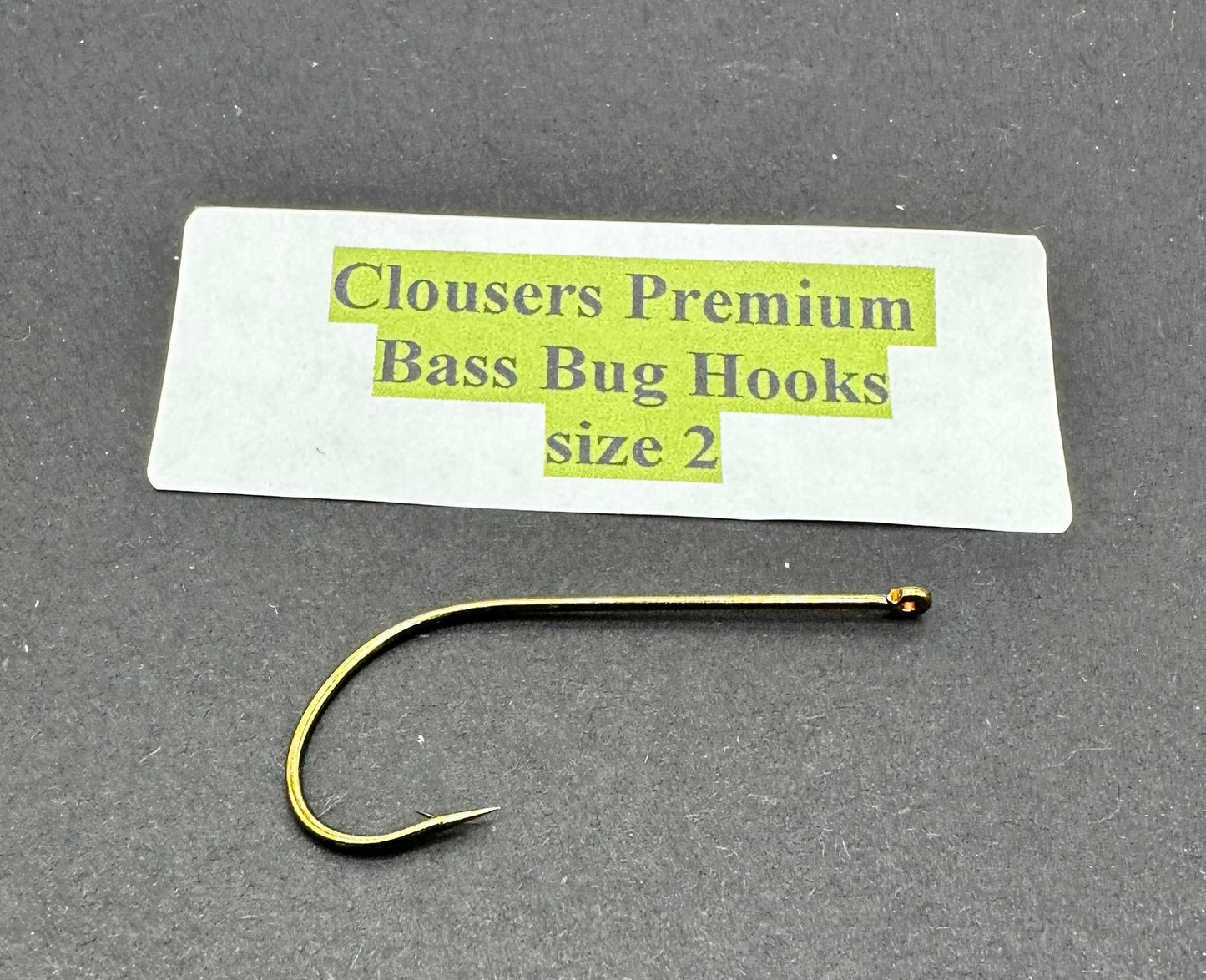 Clouser's Premium Bass Bug Hooks