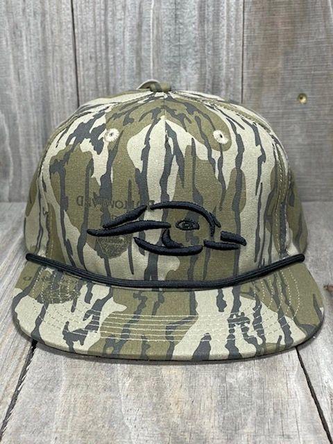 Old Rope Hat Original Bottomland Mossy Oak w- AFW 3D Puff Logo