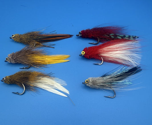 LIMITED EDITION! Marley Minnow Assortment (3 pack) (Tied by Larry Kreh)