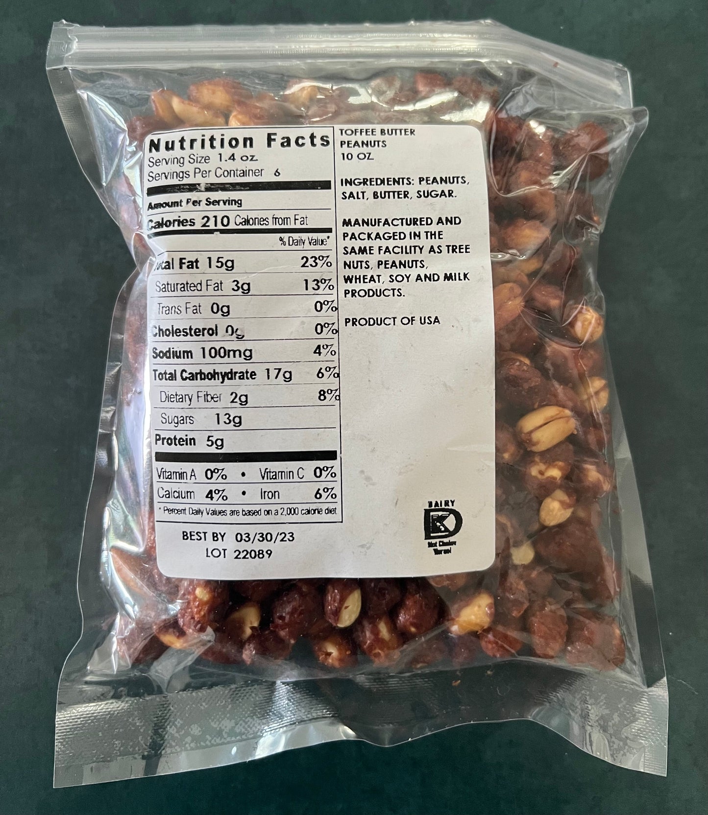 Butter Toffee Peanuts