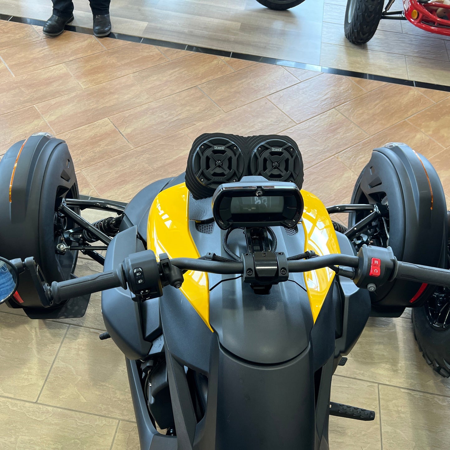 Can-Am Ryker 2-Speaker Bluetooth Hood Replacement