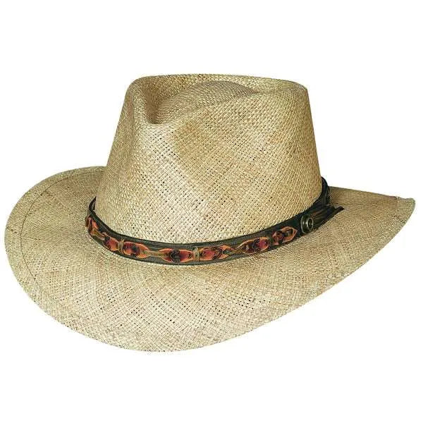 Bullhide Island Magic - Straw Outdoorsman Hat