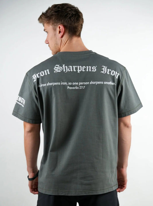 Iron Sharpens Iron Oversized Tee