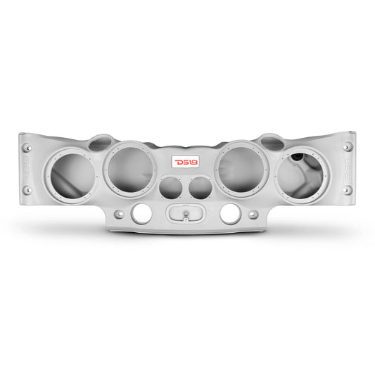 DS18 JK-SBAR/SL Exclusive Overhead Bar System for JK/JKU  Jeeps (4 x 8" Speakers 4 x 3.72" Tweeters 2 x 1" Drivers) SILVER