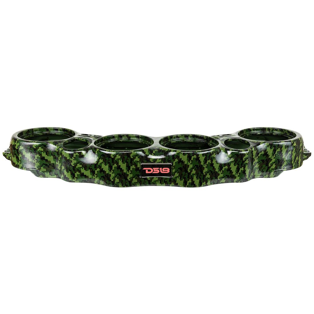 DS18 JL-SBAR/CMGR Overhead Bar System JL/JLU, JT Jeeps (4x 8" Speakers 4x3.72"  Tweeters) Camo Green