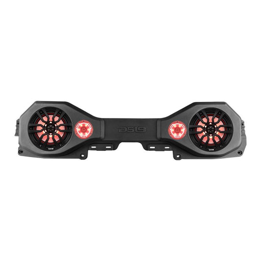 Jeep JL/JLU,JT Overhead Bar System Fits 2 X 8" Speakers and 2 X 3.78" Tweeters -Black