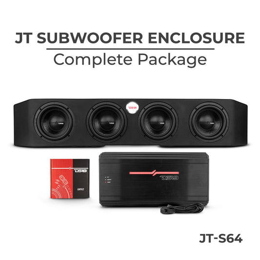 Complete Under Seat Subwoofer Enclosure Package for JT Gladiator Jeeps