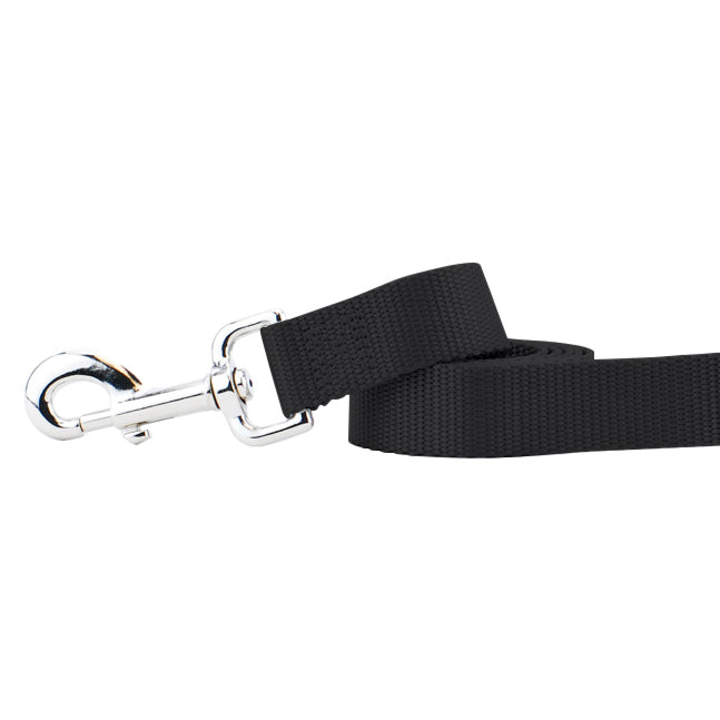 Black Nylon Dog Leash