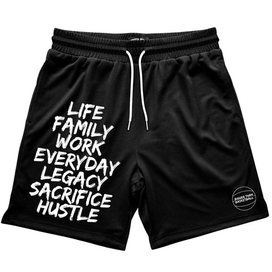 Basketball is Life - Shorts - Black