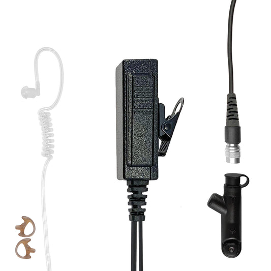 Mic & Earpiece Radio Kit - Quick Disconnect (Hirose) Motorola R7, MXP600, ION & N Series