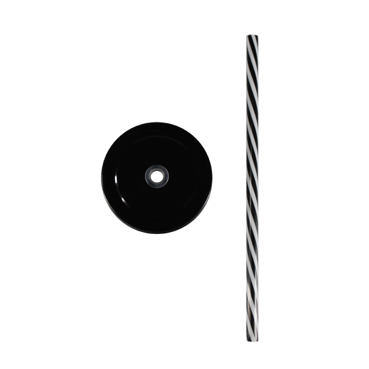 Jar Lid and Straw