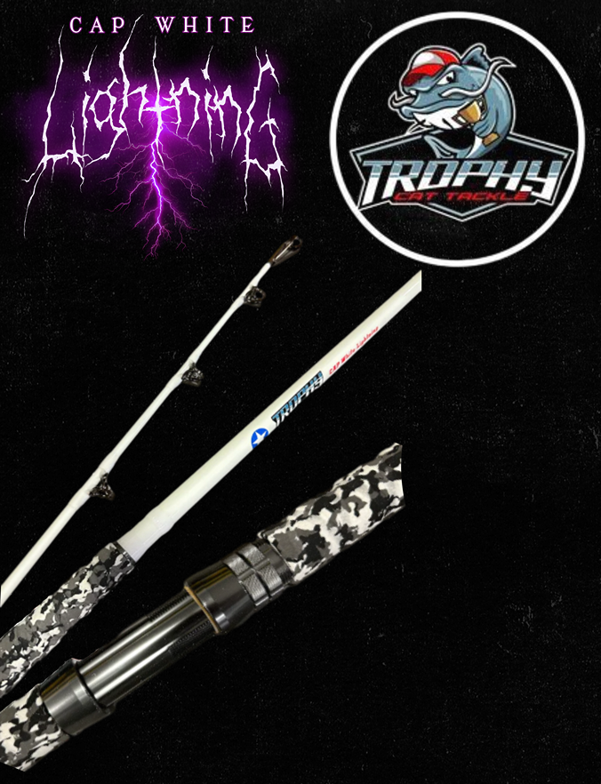 The CAP White Lightning Catfish Rod - Spinning