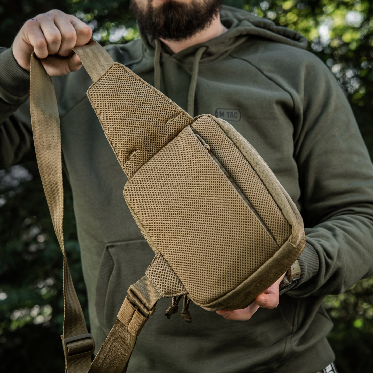 M-Tac Sling Pistol Bag with Loop Panel Elite
