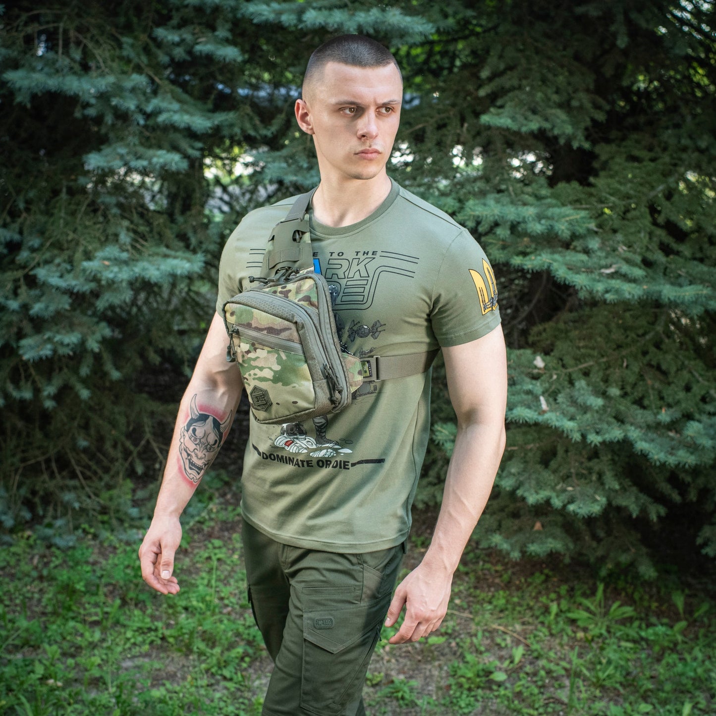 M-Tac Sling Pistol Bag with Loop Panel Elite