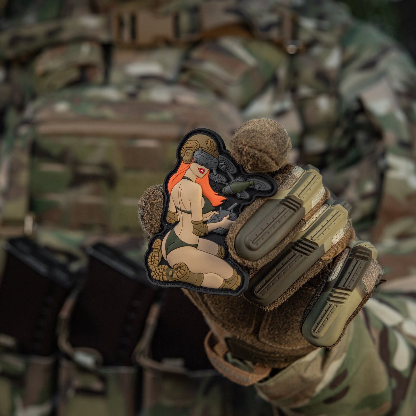 M-Tac Morale Patch Tactical Girl