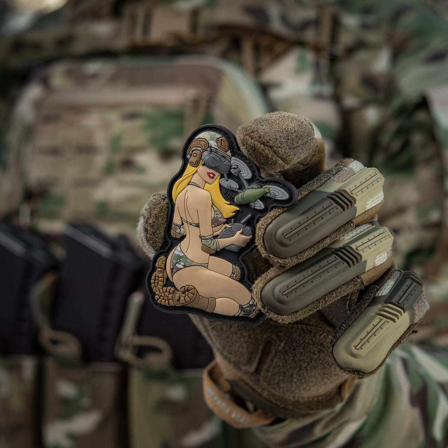 M-Tac Morale Patch Tactical Girl