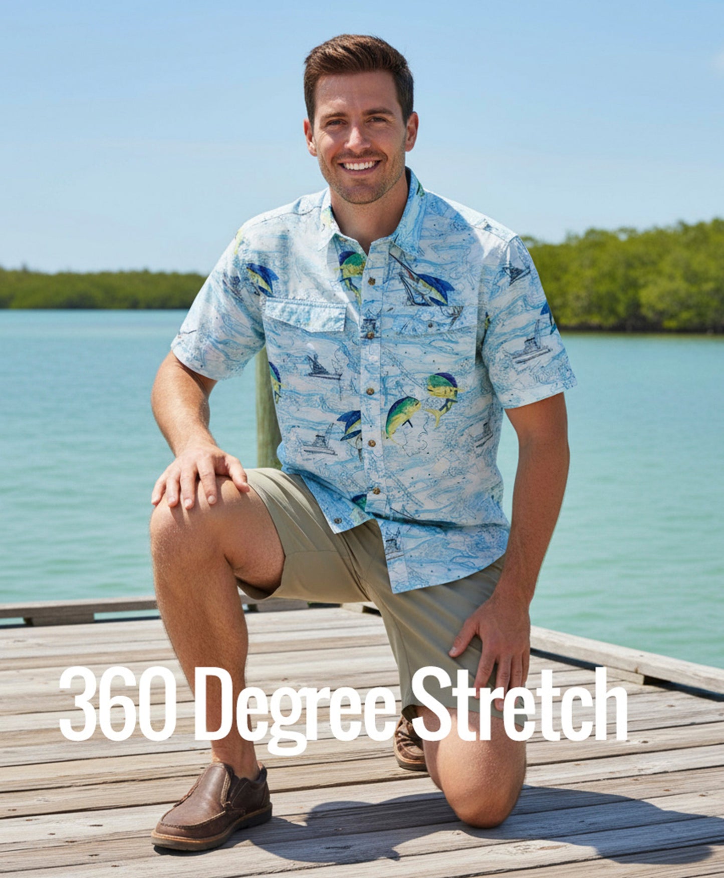 Men's Hi-Tide Hybrid 360 Degree Stretch Short