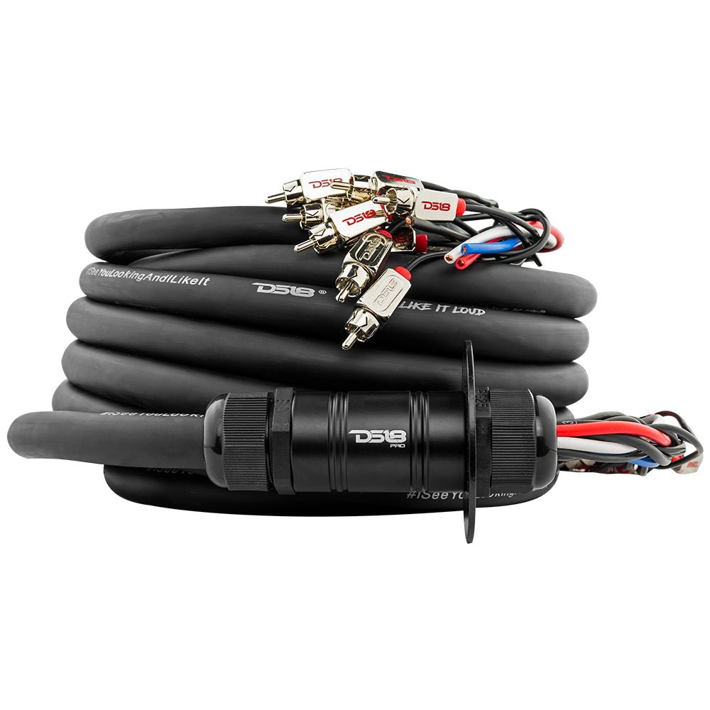 Snake, Medusa 10 Channel RCA and 4 x 12GA OFC Power Wire 30 Feet