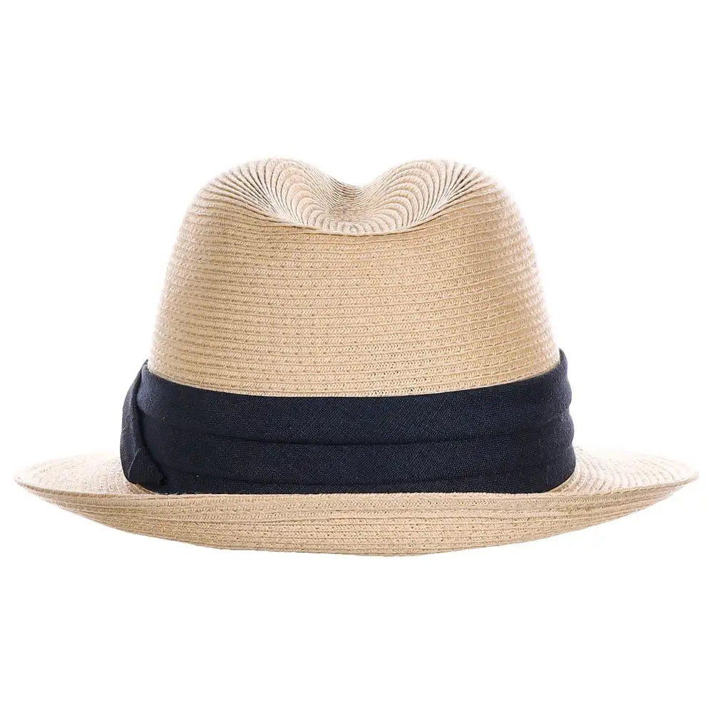 Scala Oasis - Straw Fedora Hat