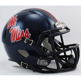 Mississippi (Ole Miss) Rebels NCAA Mini Speed Football Helmet - NCAA