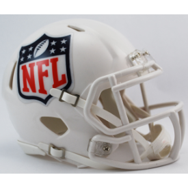 NFL Shield Logo Mini Speed Football Helmet