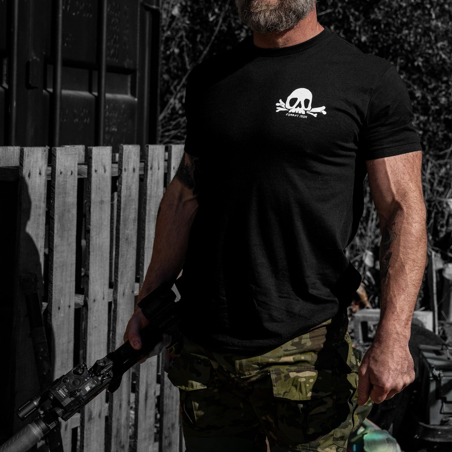 Nobody Is Coming To Save You Skull Men's T-Shirt