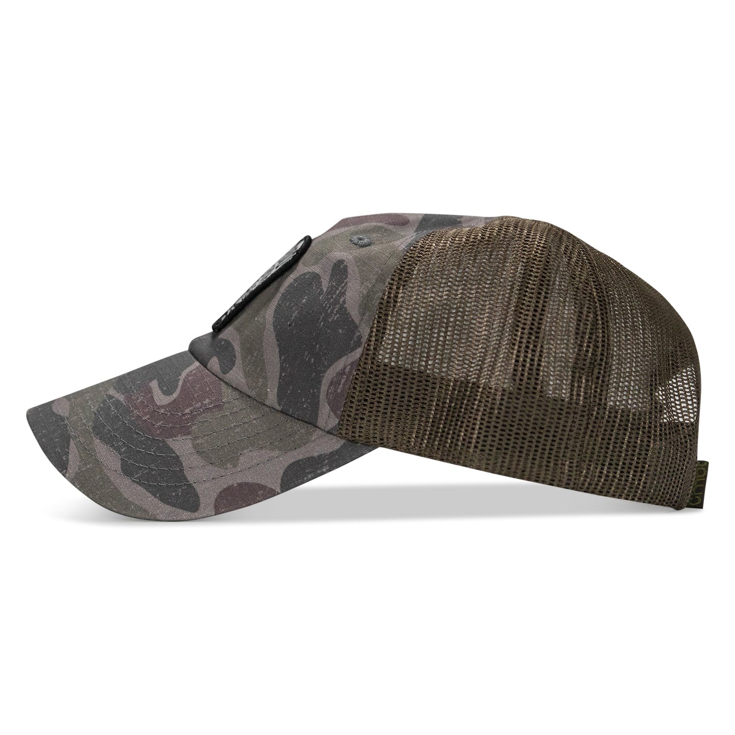 Nobody Is Coming To Save You Skull Patch Ripstop Snapback