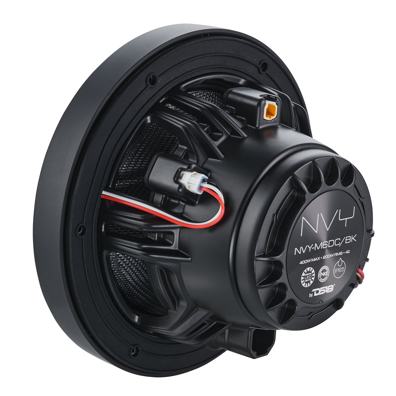 6.5” Marine Grade Hybrid Coaxial Speaker With Neodymium Magnet, Kevlar Cone, and Compression Driver | 200W RMS 4-Ohm