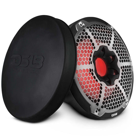 NXL 10" Marine Subwoofer with RGB LED Lights 300 Watts Rms SVC 4-Ohm - Black