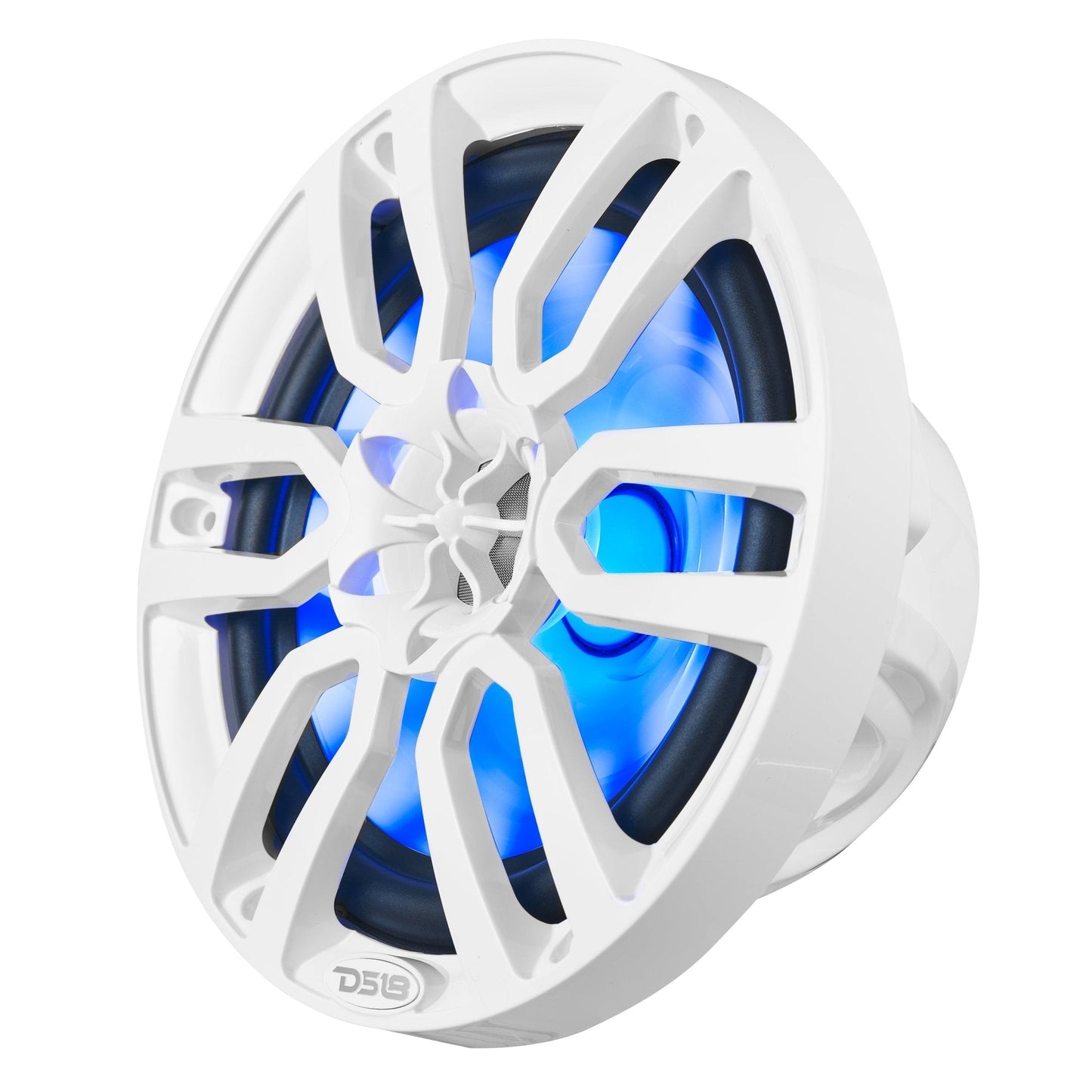 NXL 8" 2-Way Coaxial Marine Speaker with LED RGB Lights | 125W RMS 4-Ohm