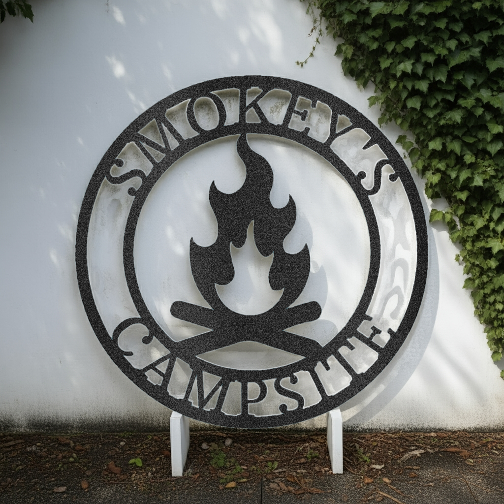 Campfire Personalized Gifts - Custom Metal Sign