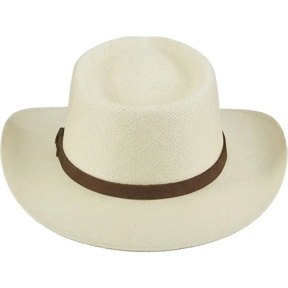 Scala Albuquerque - Genuine Panama Straw Fedora Hat