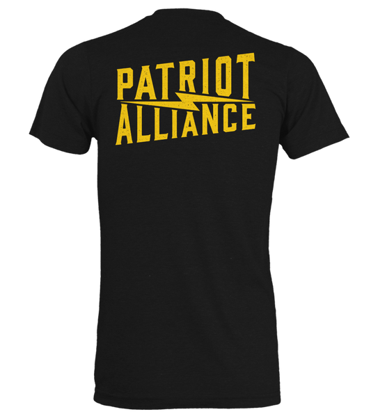 Patriot Alliance Bolt T-Shirt - Black