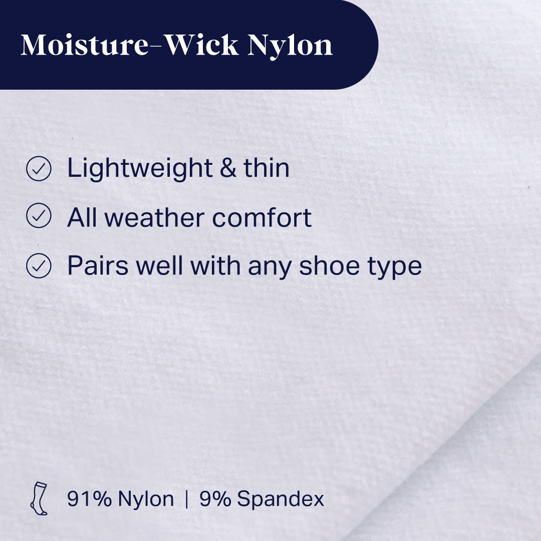 Knee-High Compression Socks – 3 Pack Solids