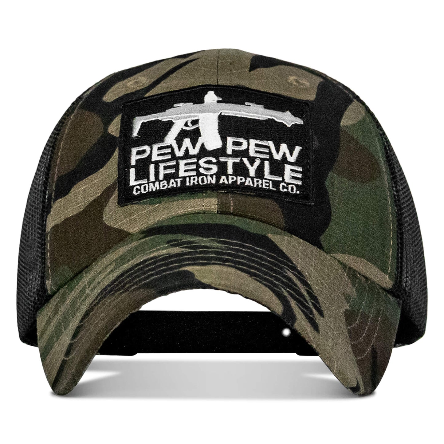 Ripstop Pew Pew Lifesyle Patch Low Profile Snapback Hat