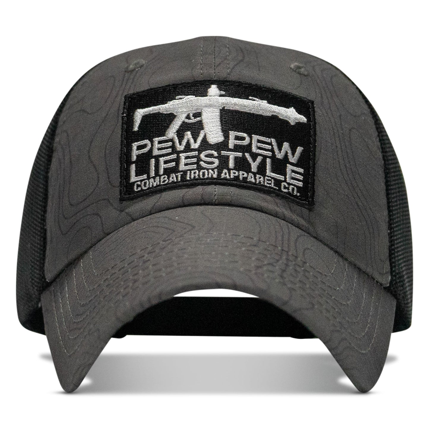 Ripstop Pew Pew Lifesyle Patch Low Profile Snapback Hat