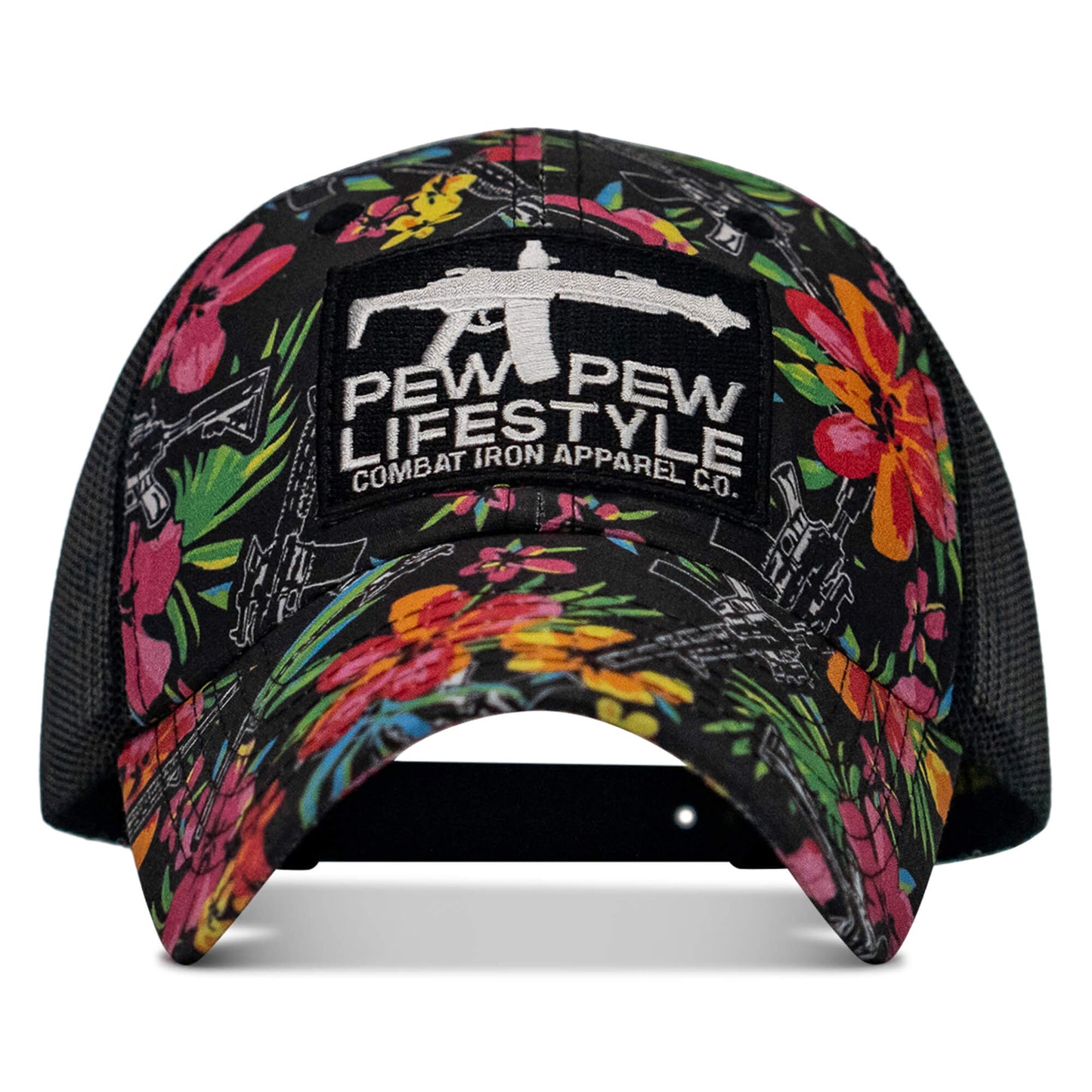 Ripstop Pew Pew Lifesyle Patch Tactical Ripstop Mesh Snapback Hat