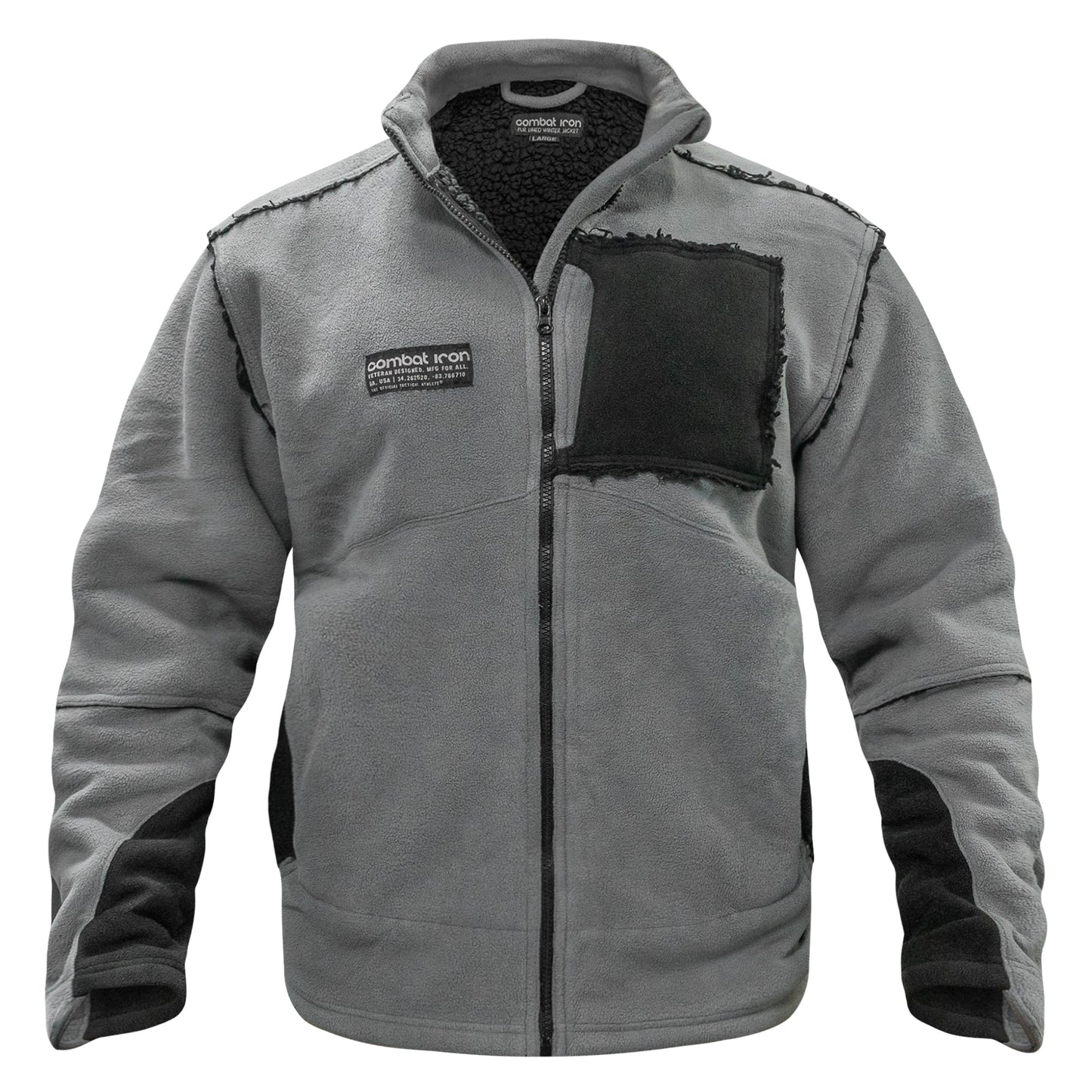 Plush Men's Winter Jacket
