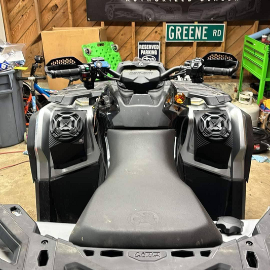 Can Am Outlander (12–25) Bluetooth LED ATV Surround Sound System