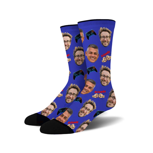 Custom Face Socks -  Gaming Buddies