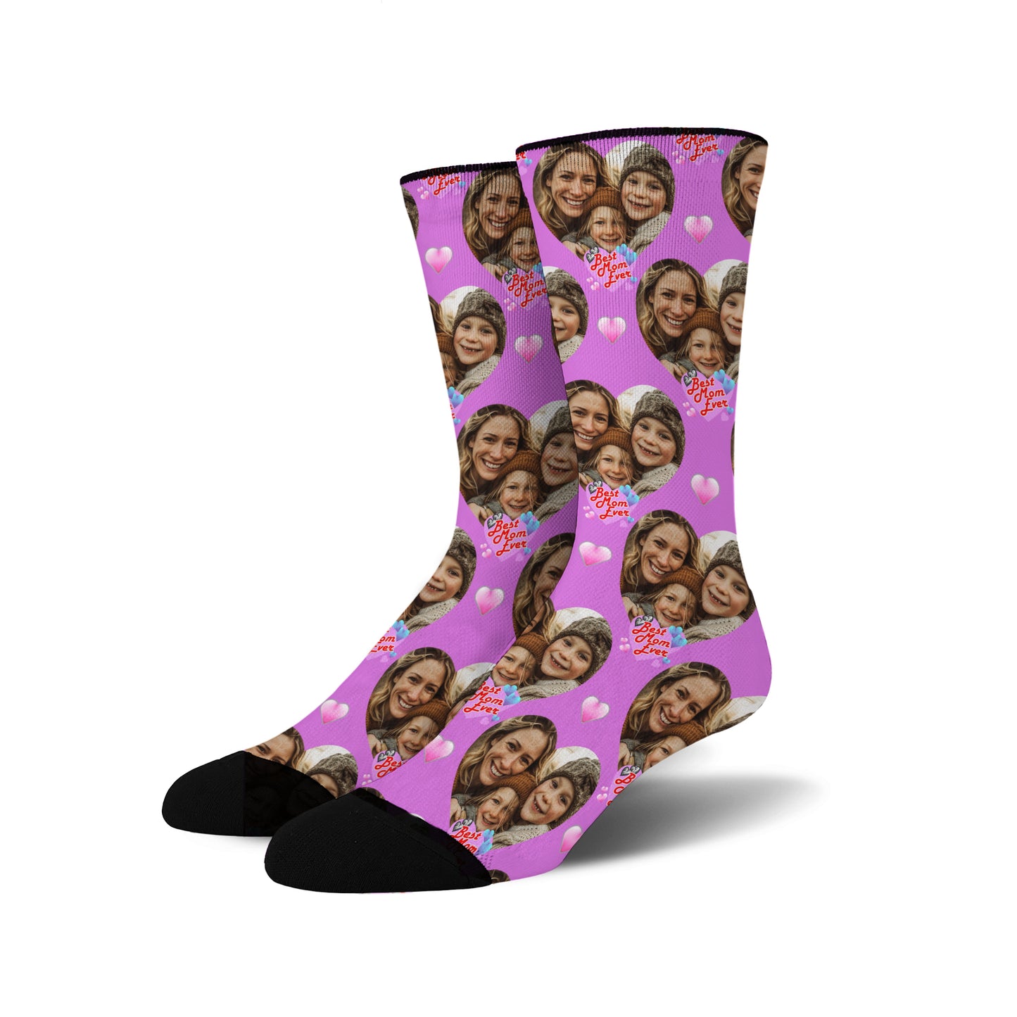 Custom Face Socks -  Best Mom Ever