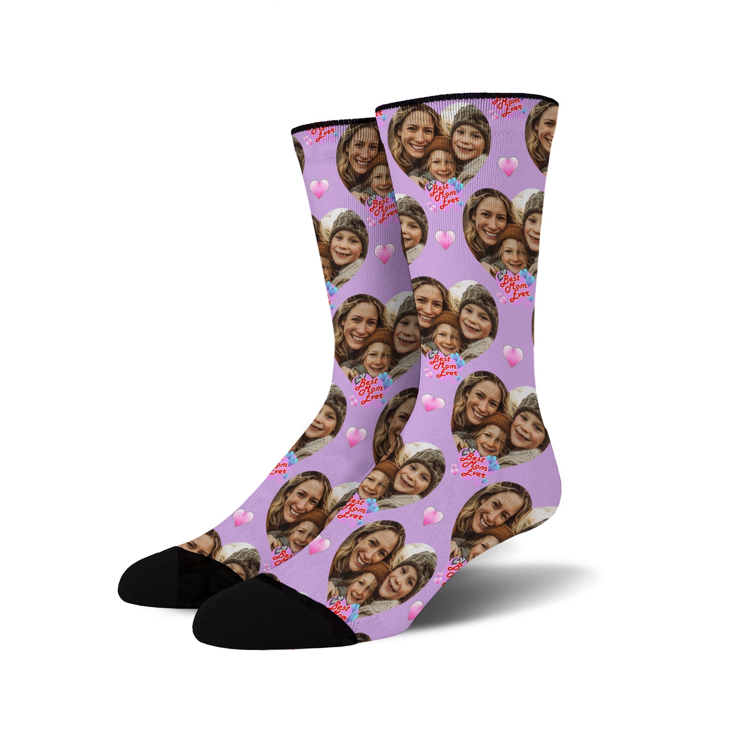 Custom Face Socks -  Best Mom Ever
