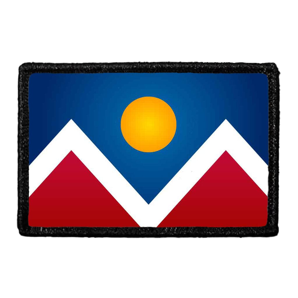 Denver City Flag - Color - Removable Patch