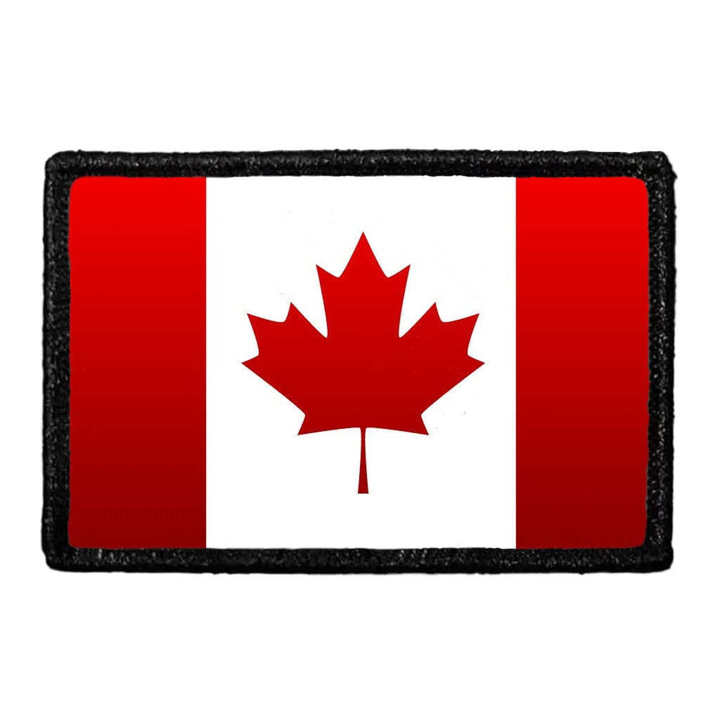 Canada Flag - Color - Removable Patch