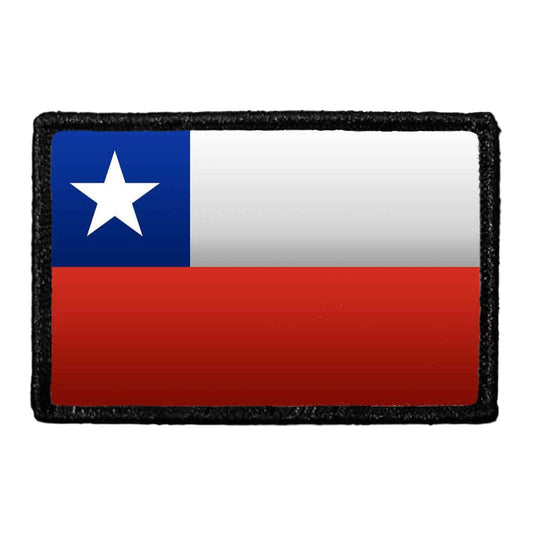 Chile Flag - Color - Removable Patch