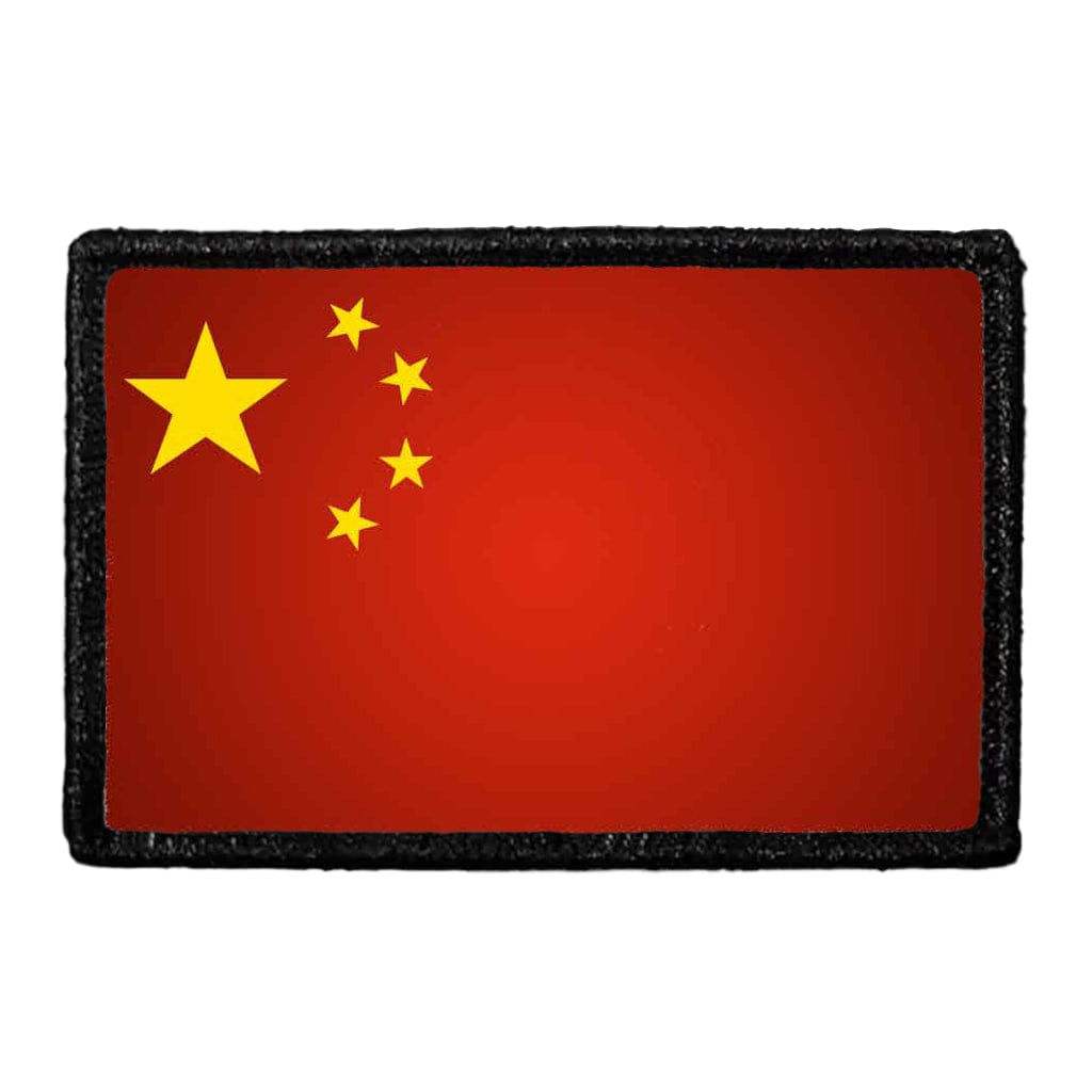 China Flag - Color - Removable Patch