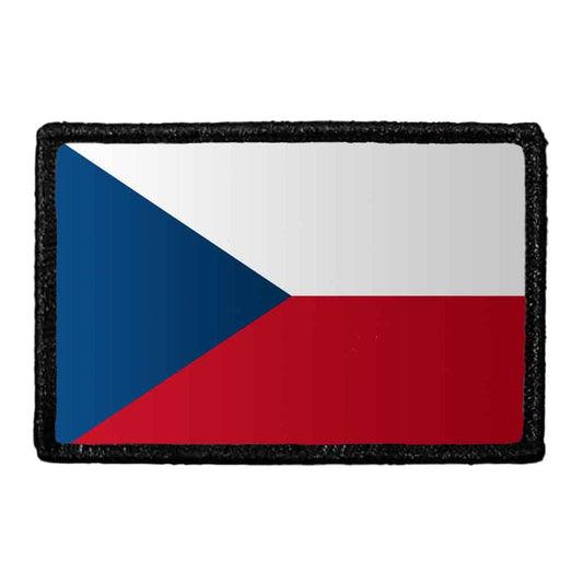 Czech Republic Flag - Color - Removable Patch